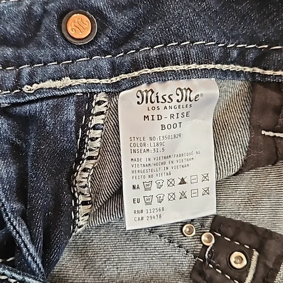 Miss Me size 31 Jeans - Picture 4 of 4